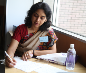Divya Sensei at Japanese Language academy